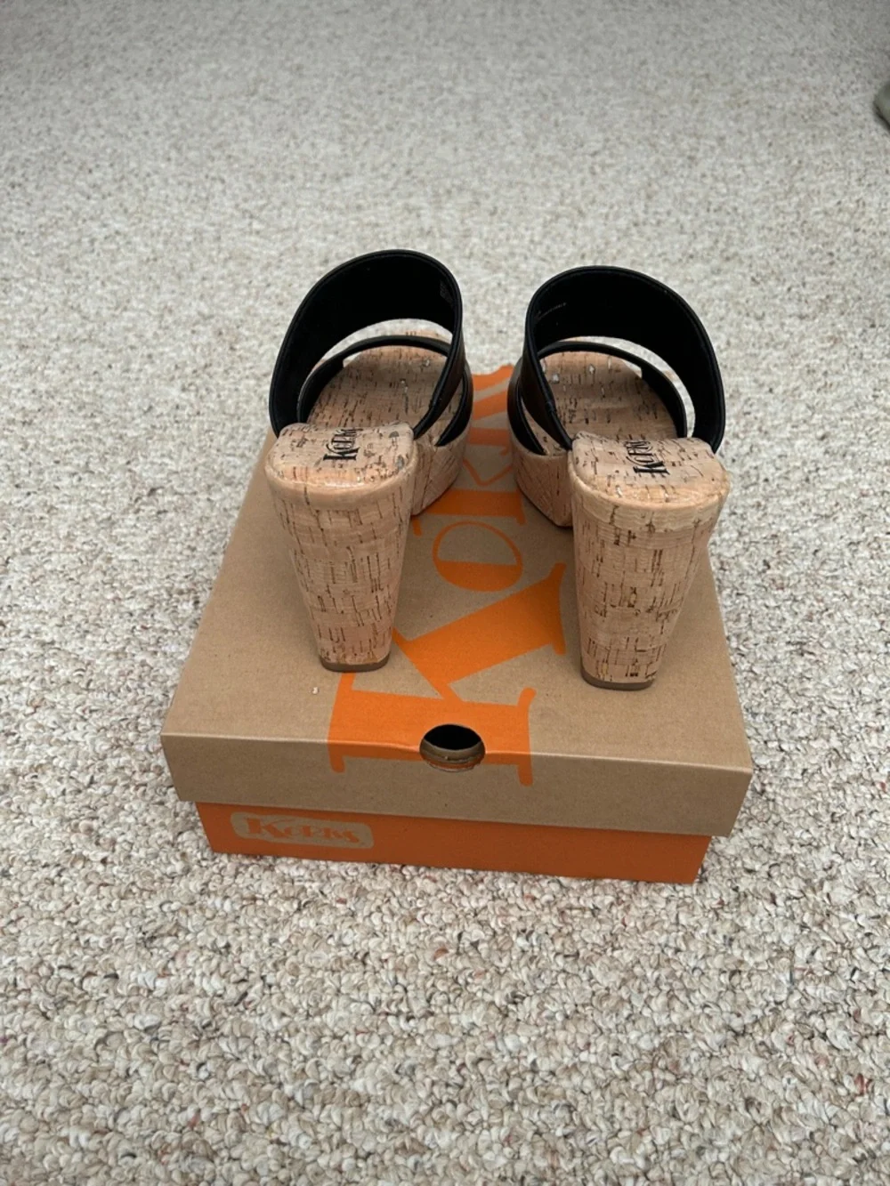 Kork-Ease Black Double Band Cork Slide Mule - Women's - Picture 3 of 5